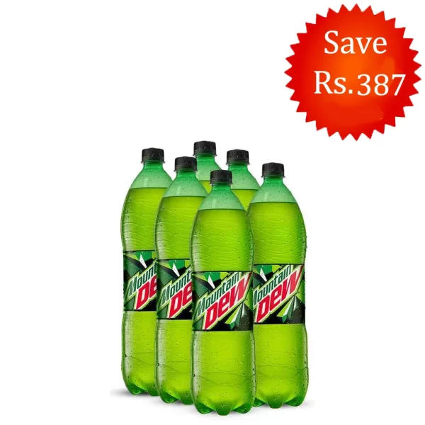 Mountain Dew 1.5 L (Pack of 6)