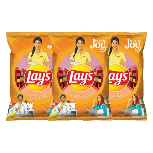 Lay's French Cheese 45g (Pack of 3)