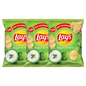 Lay's Yogurt and Herb 30g (Pack of 3)