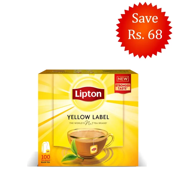 Lipton Yellow Label Black Tea (Tea Bags) 100pcs