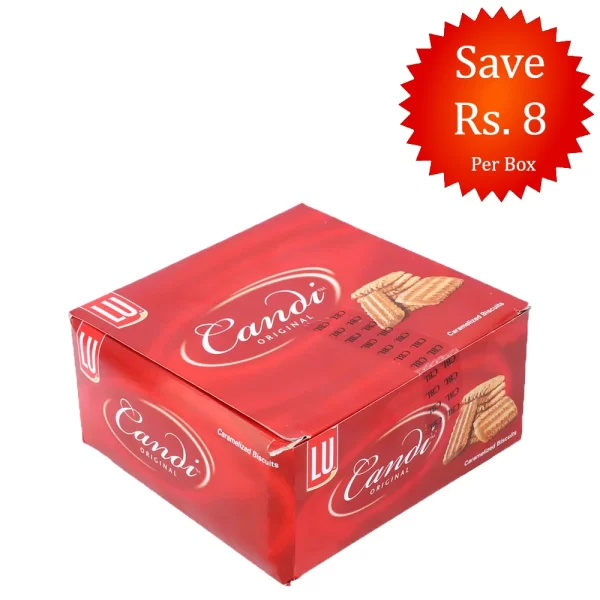 Candi Biscuits 58g Snack Pack (Pack of 6)