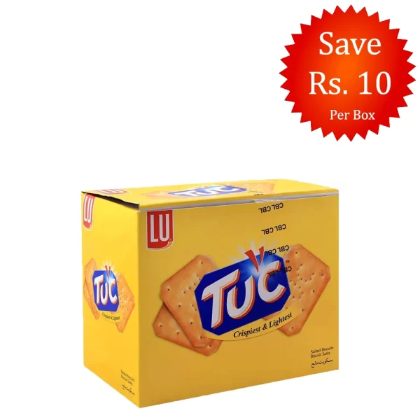 TUC Biscuits 44.4g Snack Pack (Pack of 8)