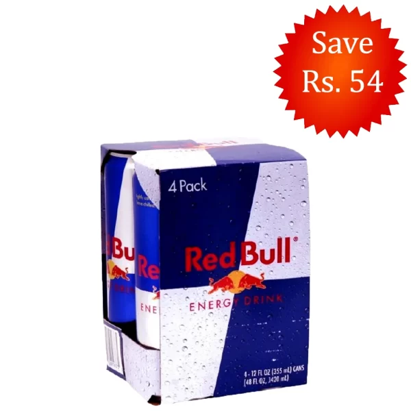 Red Bull Energy Drink 250mL (Pack of 4)