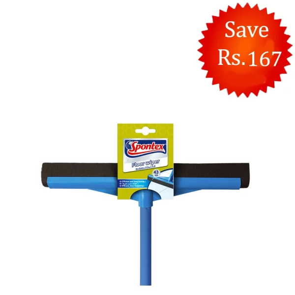 Spontex Floor Squeegee with 43cm Handle