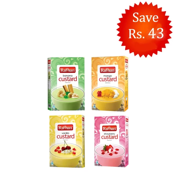 Rafhan Custard 275g Variety Pack