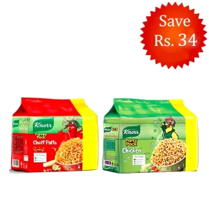 Knorr Instant Noodles 300g Variety Pack (Chicken and Chatt patta)