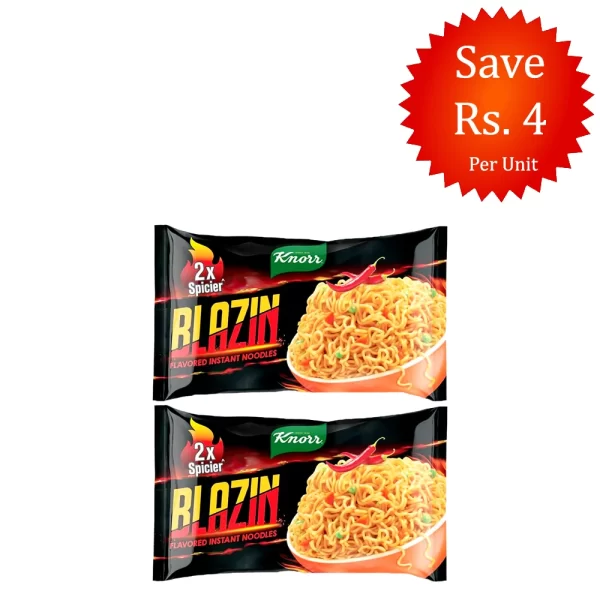 Knorr Noodles Blazing 124.7G (Pack of 2)