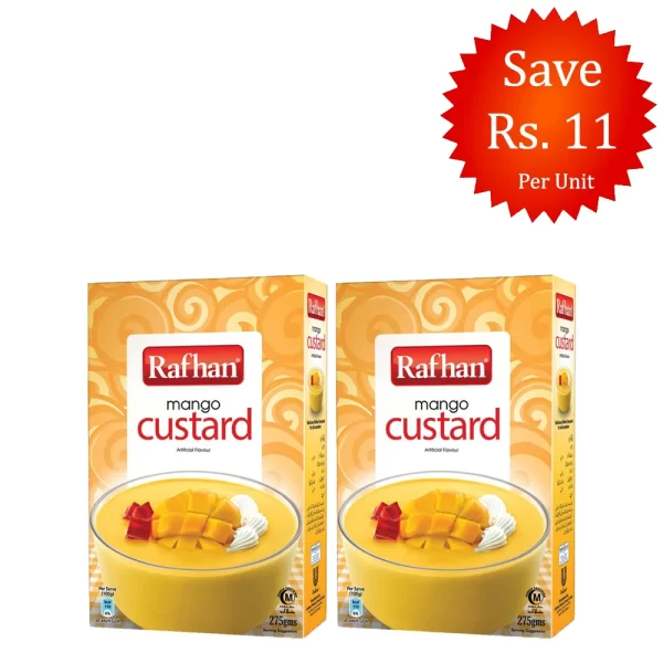 Rafhan Mango Custard 275g (Pack of 2)