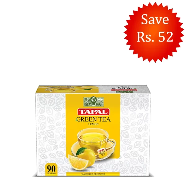 Tapal Green Tea Lemon 135g 90ct