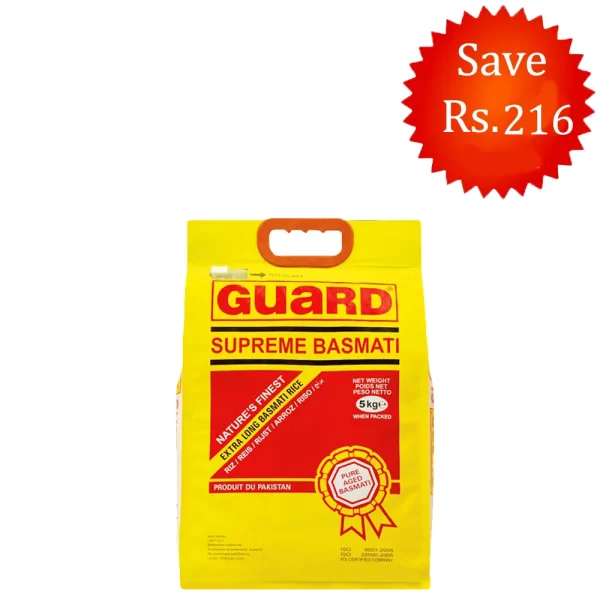 Guard Supreme Basmati Rice 5Kg