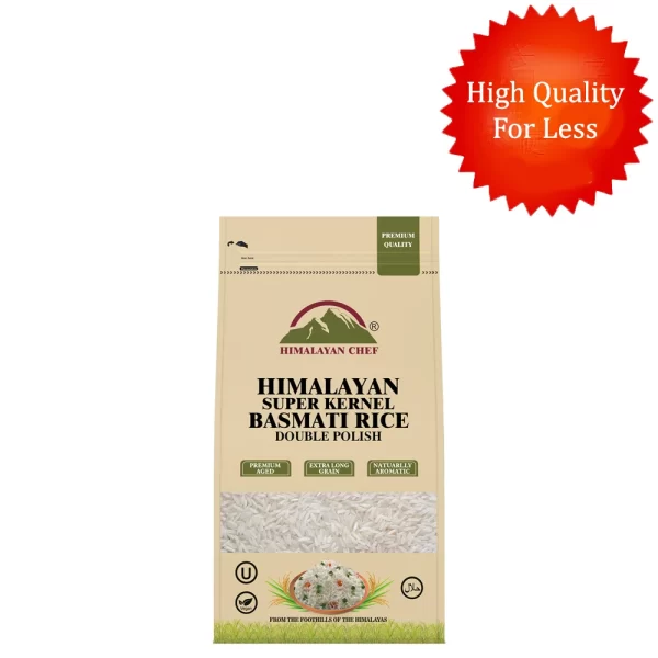 Himalayan Chef Super Kernal Basmati Rice (Double Polish) 4.5Kg