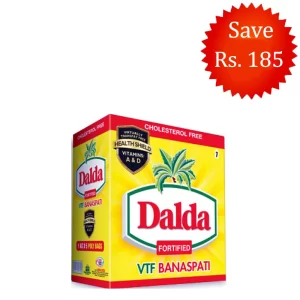 Dalda Fortified VTF Banaspati 1L Pouch (Pack of 5)