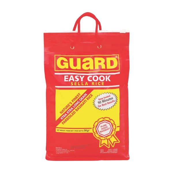 Guard Easy Cook Sella Rice (Parboiled) 5Kg