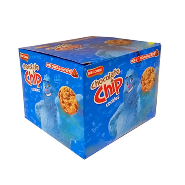 Bisconni Chocolate Chip Cookies 36g (Pack of 12)