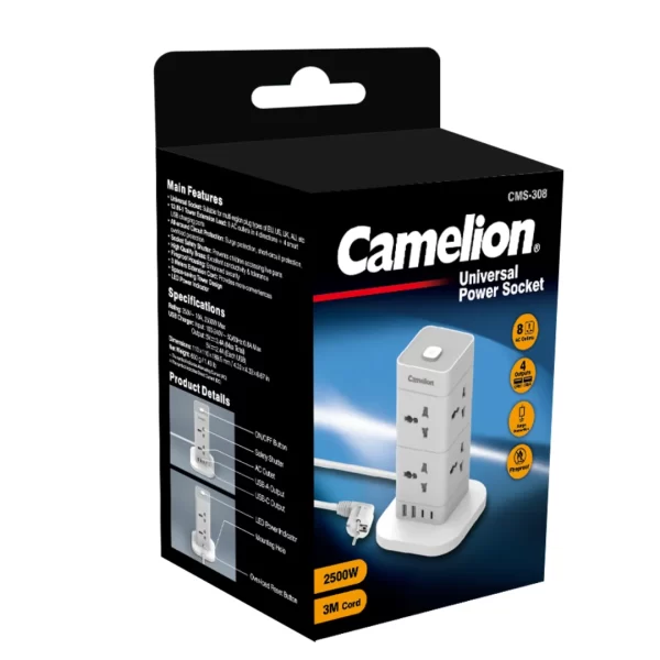 Camelion Universal Socket Extension Wire (CMS-308) - Image 2