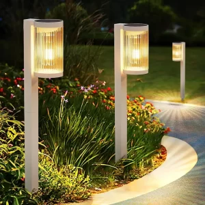 4W Solar Garden Light White (Forth Lighting - FL-CSB-615)