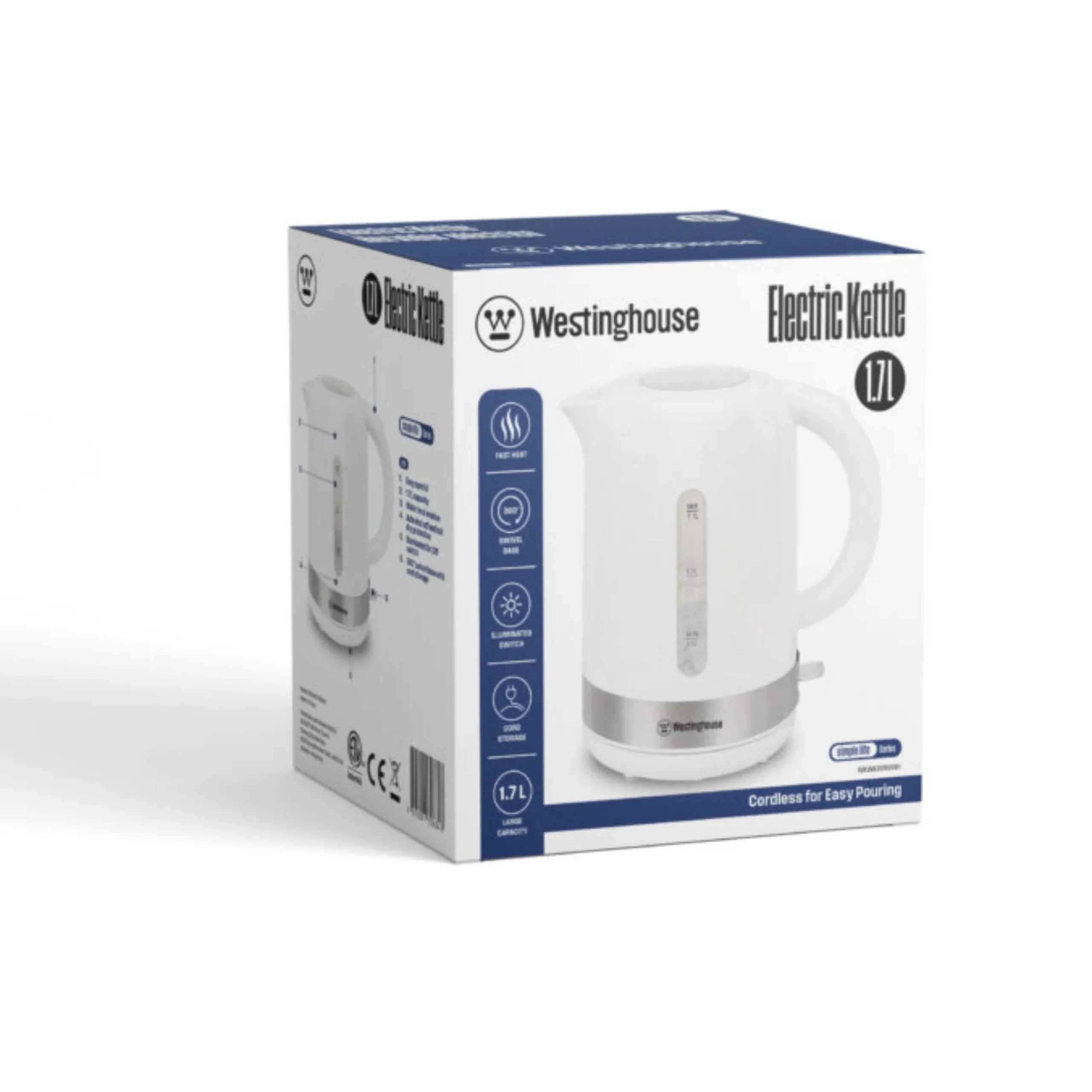 Westinghouse Simple Life Series Kettle 1.7L