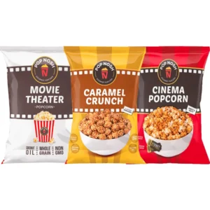 Pop Nosh Popcorn Variety Pack (Pack of 3)